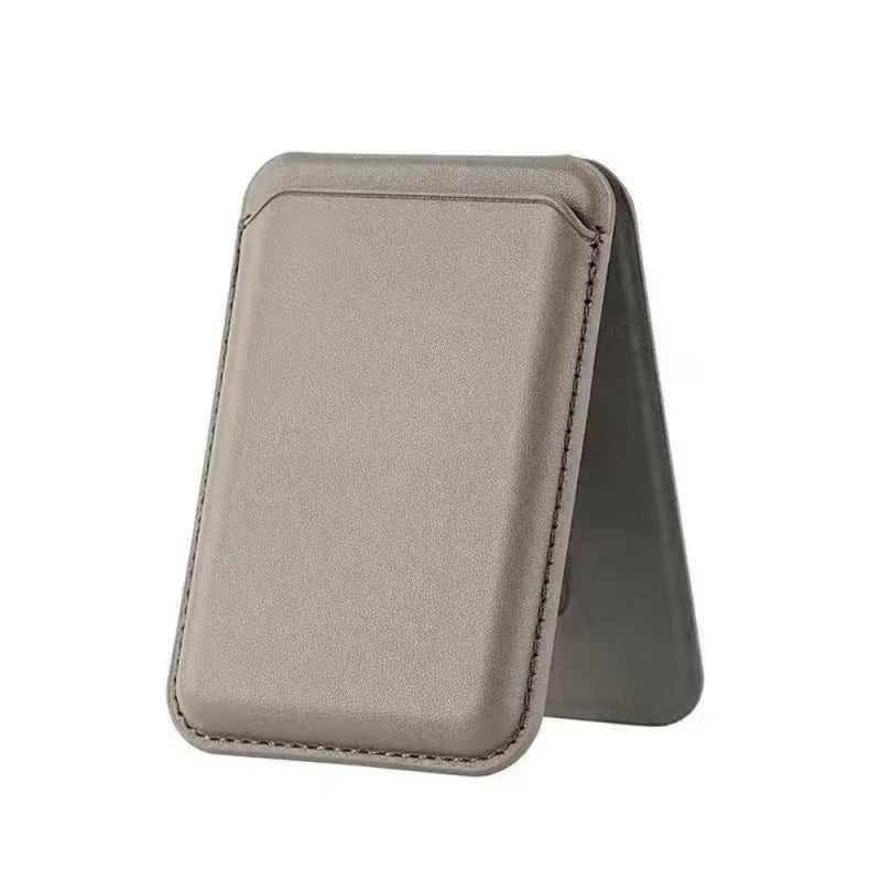 Strong Magnetic Leather Wallet with Hide Stand Case for Magsafe for Iphone 15PM 14 13 Pro Max Mag Safe Card Holder Pocket Cover