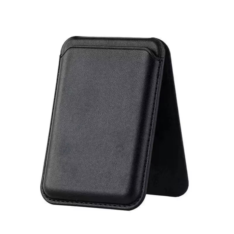 Strong Magnetic Leather Wallet with Hide Stand Case for Magsafe for Iphone 15PM 14 13 Pro Max Mag Safe Card Holder Pocket Cover