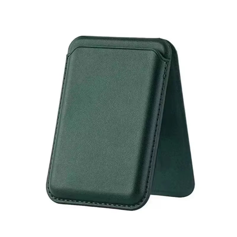 Strong Magnetic Leather Wallet with Hide Stand Case for Magsafe for Iphone 15PM 14 13 Pro Max Mag Safe Card Holder Pocket Cover